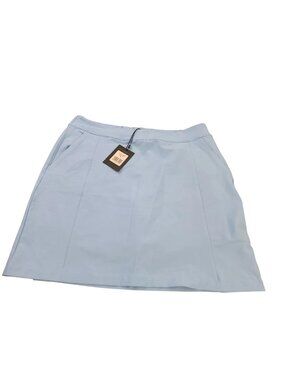 Dunning Golf Size M Kelly Woven Performance Skort D2S22R290 17 inch White